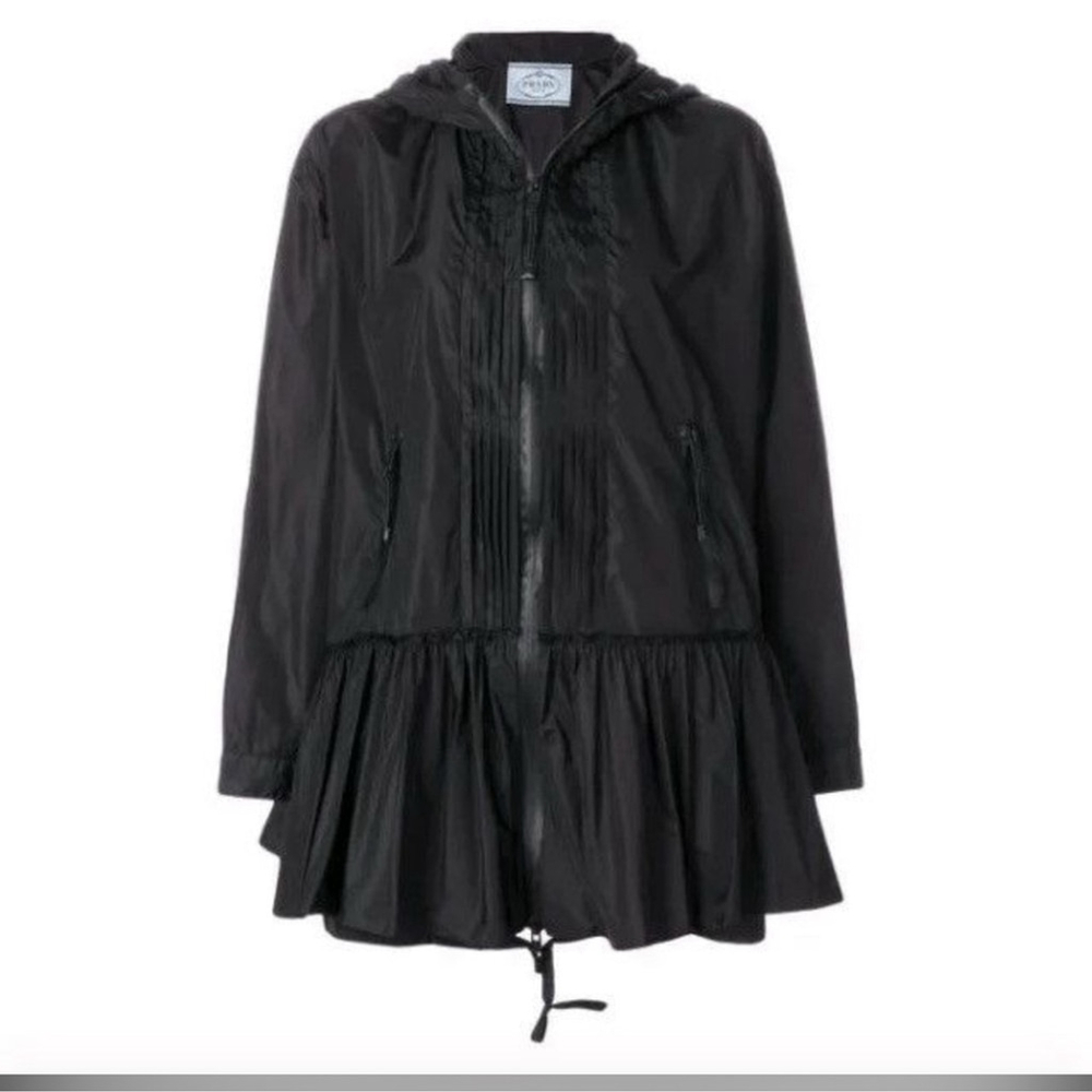 Authentic prada rain jacket